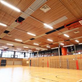 Turnhalle Maria Enzersdorf VEKO Linienlicht